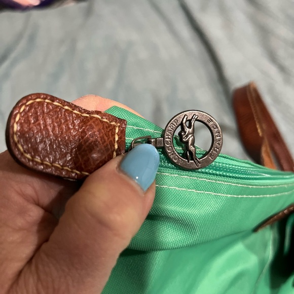 Long champ Le Pliage green bag 100 % authentic - Picture 2 of 4